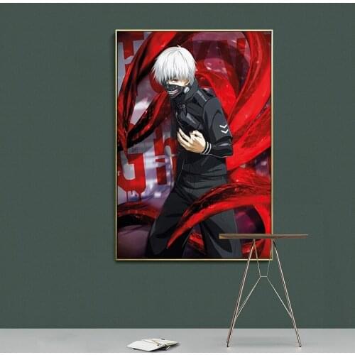 Ghoul Kaneki Ken Anime Poster Wall Decor Wall Art