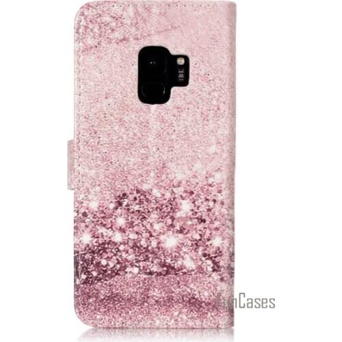 The New PU phone Case For fundas Samsung galaxy s9 Marble pattern Case For coque samsung galaxy s9 telephone Case