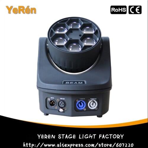 6 Eyes Beam Led Moving Head Light 6*15W Quad 4in1 RGBW Led Moving Head DJ Beam Effect Lighting Light