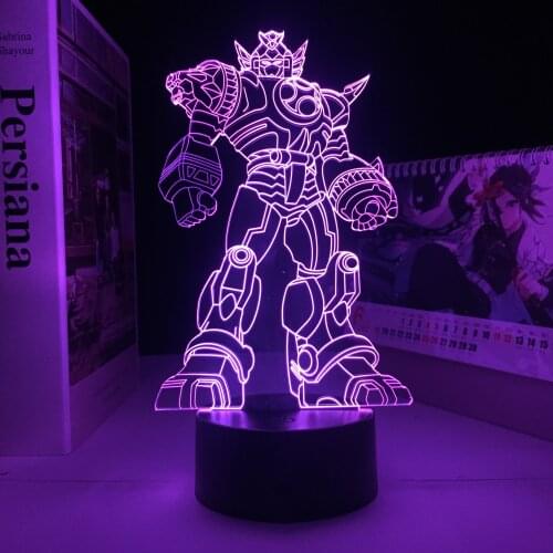 Transformers Character Optimus Prime 3D Cool Boy Gift Illusion Table Lamp Room Decor Led Night Light Colorful Lamp
