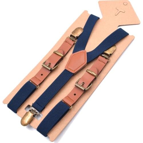 Women Suspenders 2.0*115cm Casual Suspenders belt Y-back Shape Trousers Belt Leather Suspenders 9 colors Elastic Braces MBD8356