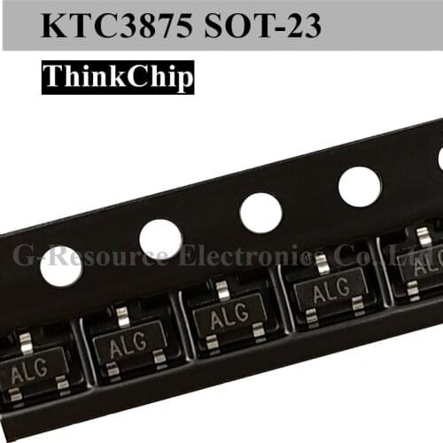 100pcs) KTC3875 SOT-23 2SC3875 SMD Crystal Triode (Marking ALG) magnification 200-400