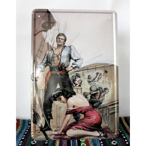 50pcs/lot Metal Sign shabby chicRetro painting Tin plate Sign wall Plaque Metal Art Poster G-49 20*30cm mixed order