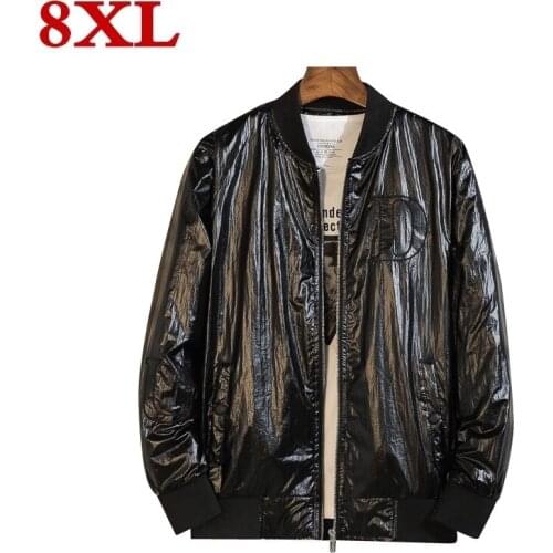 7XL New plus size 8XL 6XL high quality Men Autumn Winter And Coatse Jackets Mens Clothes Fleece jacket