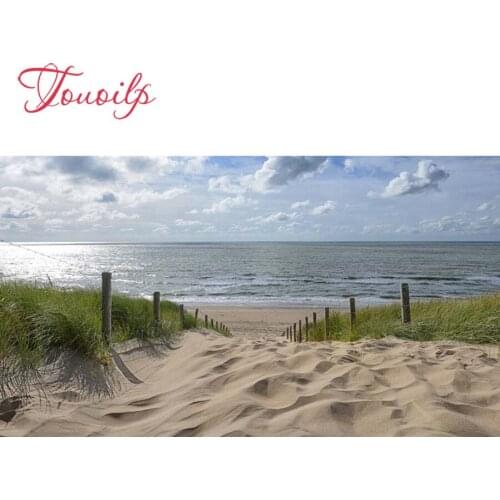 TOUOILP Snow scene 5D Diamond Painting Full Square/Round Drill"Beach seascape"3D Embroidery Cross Stitch Mosaic Home Decor