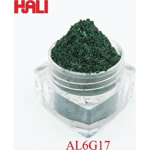 Aluminum pigment,Aluminum pearl pigment,metalic pigment color:Forest Shimmer Green,item:AL6G17,net weight:20gram,free shipping