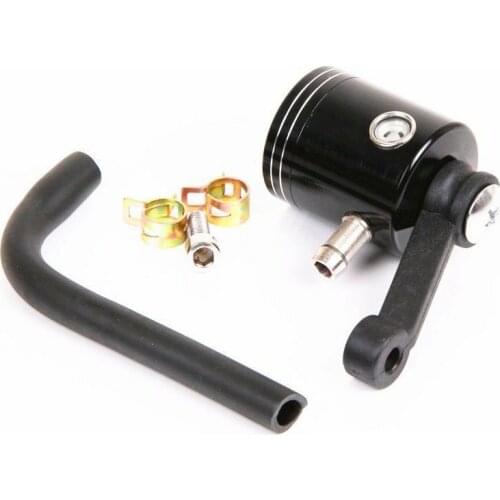 Black Brake Clutch Tank Fluid Reservoir Cup For Kawasaki Suzuki Ducati Yamaha CB