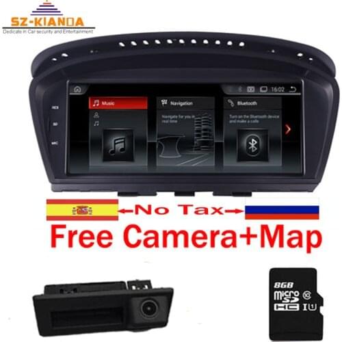 7"Android 7.1 Car gps navigation for BMW 5 Series E60 E61 E63 E64 E90 E91 CCC CIC support wifi iDrive Parking steering wheel