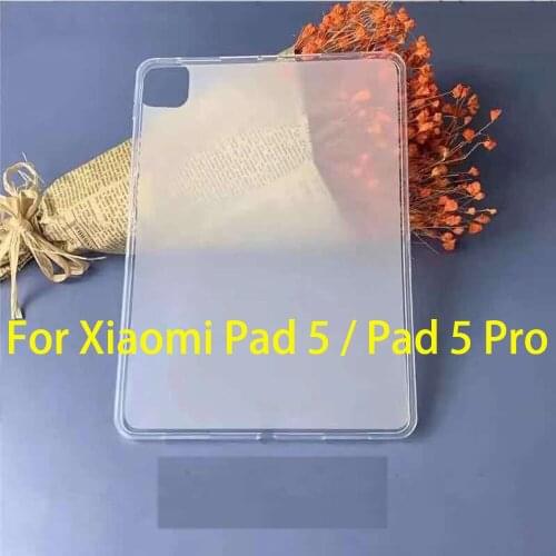 Soft TPU Case For Xiaomi mipad 5 11 inch MiPad 5 Pro Protective Case Mi Pad 5 Pro Silicone Shell full body Anti-fall Case