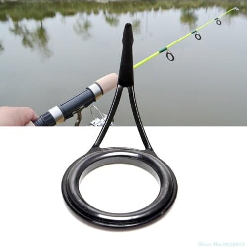 New 8 Size Fishing Rod Guide Tip Top Ring Circle Pole Repair Kit Set Fishing Drop Ship