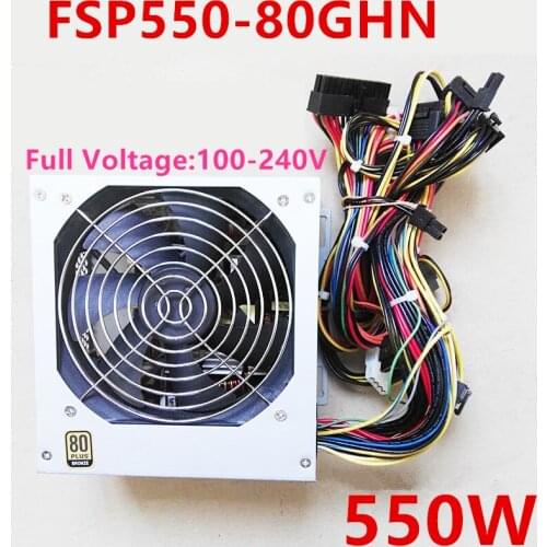 New Original PSU For FSP 550W Power Supply FSP550-80GHN