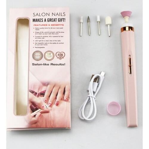 1 Set Professional Electric Nail Drill Machine Manicuring Machine Pedicure Drill Set Ceramic Nail File Nail Drill Equipment Tool