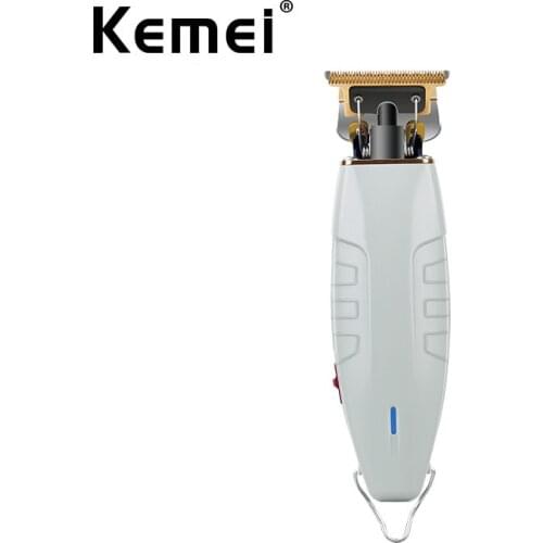 Kemei 1931 Professional T-Outliner Beard Hair Trimmer with T-Blade Mower for All-around Outlining Dry-shaving and Fading Cutter
