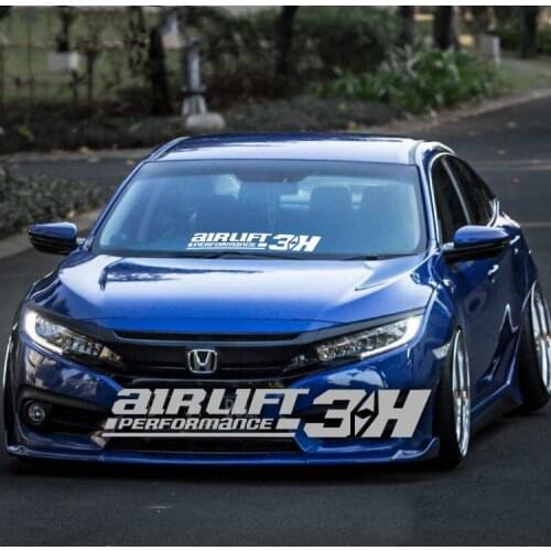 Car Styling Sticker Dirt Bike Front Windshield Window Suspension Sponsor 3H Performance Decorate Decals