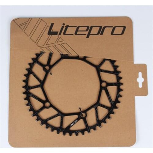 Litepro Super Light Chainring 130 BCD 46/48/50/52/54/5658T Road Bicycle BMX Folding Bike Parts