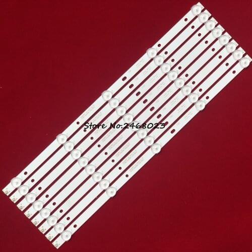 40 PCS/lot LED Backlight strip for 43PFT4001 43PFT6100S 43PHT4001 43PFF5459 42PUF6052 TH-43C500C K420WD7 4708-K420WD-A3213K01