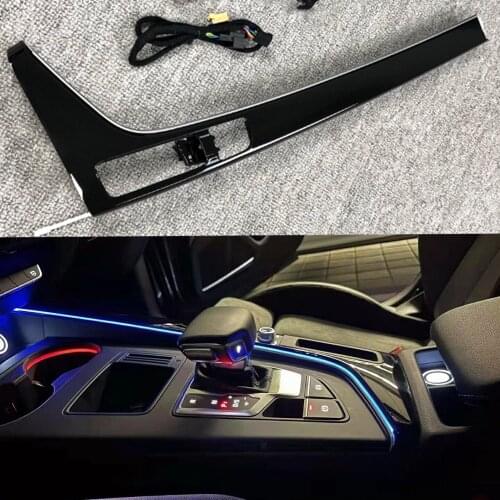 Interior Atmosphere central Light LED ambient light For Audi A4 B9 2017-2019 A5 B9 Saddle light car decoration accessorie light