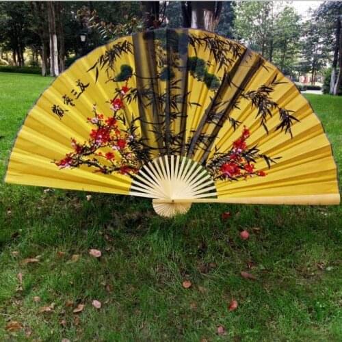 1.7*0.9 m hanging fan large hanging fan decorative fan folding fan craft fan COS props fan wedding decoration fan free shipping