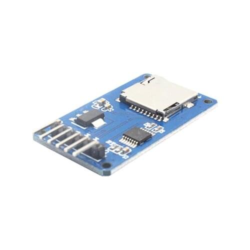 1pcs Micro SD card mini TF card reader module SPI interfaces with level converter chip for arduino