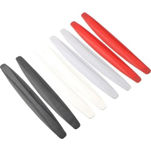 2pcs Front And Rear Bumper Corner Guards And Anti-Collision Decorative Strips For Toyota Camry Corolla Lexus Honda Nissan