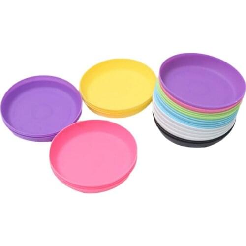 25 Plant Trays, Round Thickened Plastic Flower Pots, Plant Drip Trays, Outdoor Plant Container Accessories