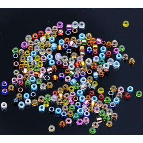 20grams 2mm Assorted Austria Crystal Beads For Jewelry Making Kids Beadling DIY Round Hole sew on Czech Glass clothes Seed Beads