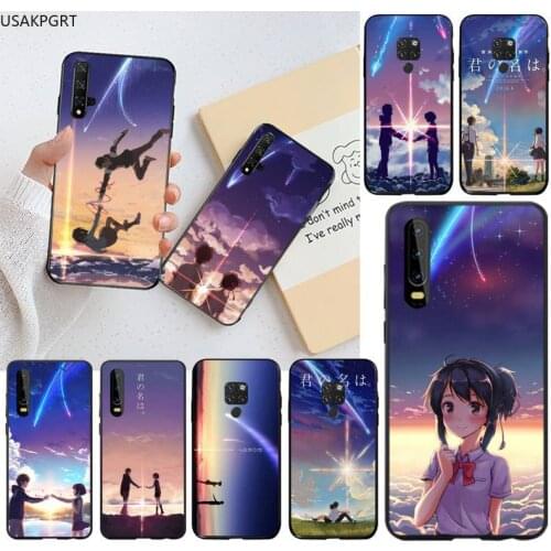 Anime your name Phone Case for Huawei P40 P30 P20 lite Pro Mate 30 20 Pro P Smart 2020 prime