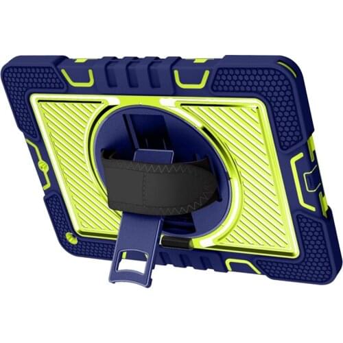 HOT-For iPad 2019/2020 10.2 Inch Protective Cover with 360°Rotating Bracket Anti-Drop Protective Cover