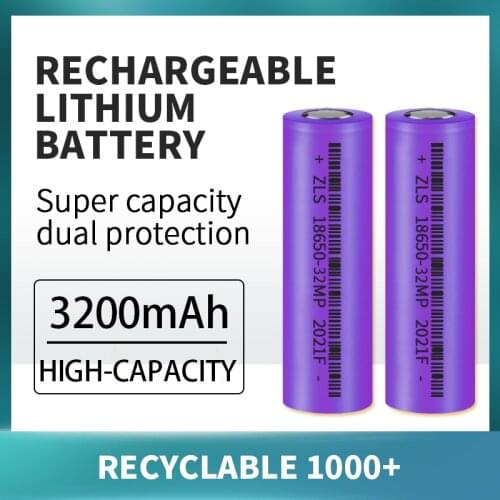 EXPUNKN NCR 18650 3.7 v 3200mah 100% New Original 18650 Lithium Rechargeable Battery For Flashlight batteries