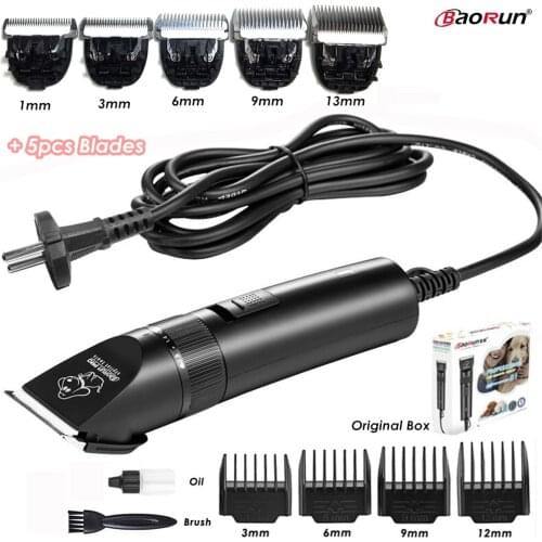 BaoRun S1 Professional Pet Dog Clippers Hair Trimmer Animal Grooming Cat Cutters Dogs Haircut Machine Shaver Electric Scissors