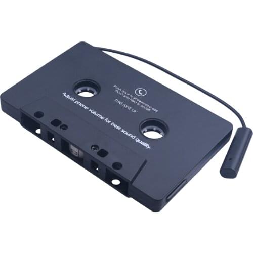 New Car Cassette Tape Stereo Adapter Tape Converter For iPod For iPhone MP3/4 AUX Cable CD Player Magnetic Car Tape Player