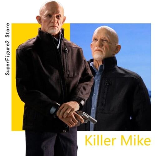 Pre-sale PT-sp22 1/6 Killer Mike Jonathan R. Banks Action Figure PRESENT TOYS 12'' Male Soldier Model Full Set Toy