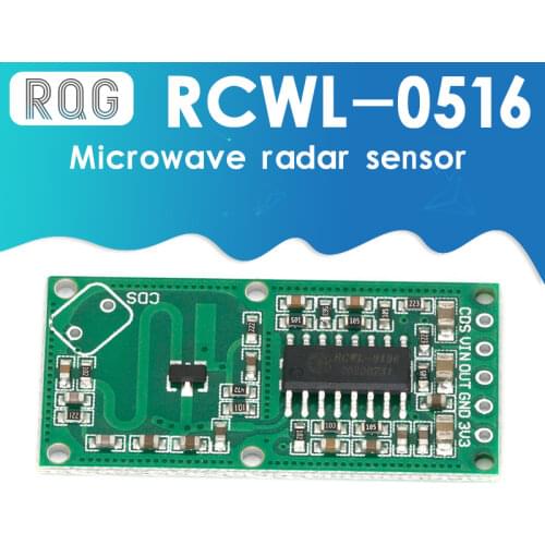 RCWL-0516 microwave radar sensor module Human body induction switch module Intelligent sensor