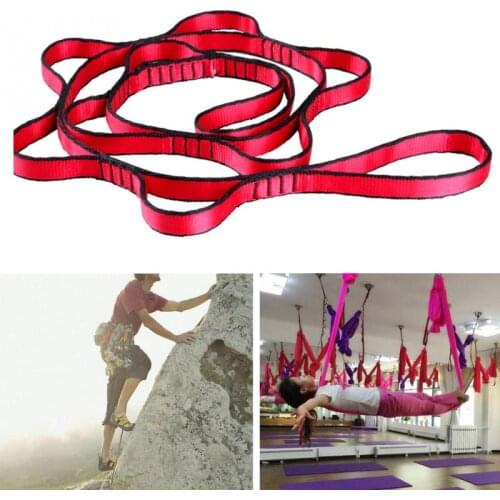 Yoga belt Hanging rope climbing rope chrysanthemum Yoga Stretch Belt Extender Strap Rope for Aerial Yoga Hammock Swing Flying