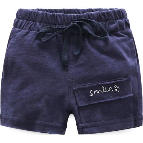 2019 Summer New pattern boys girls shorts Leisure Korean cotton Letter Sports Child pants baby trousers Childrens clothing