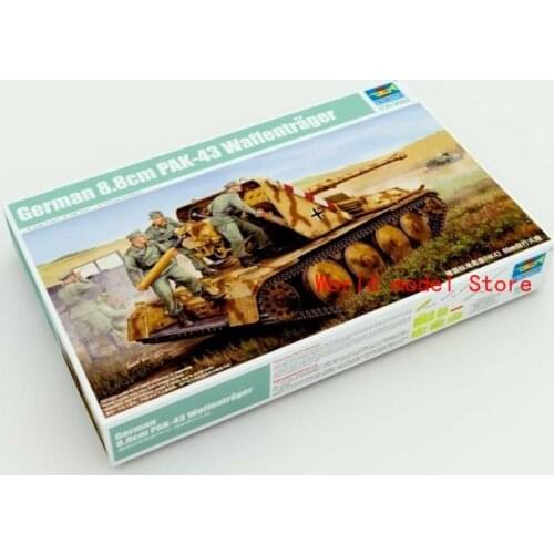 Trumpeter 1/35 05550 German 8.8cm Pak 43 Waffentrager model kit