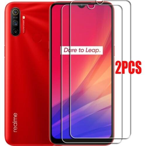 2PCS FOR OPPO Realme C3 Global Tempered Glass Protective On RMX2020 Screen Protector Film Cover