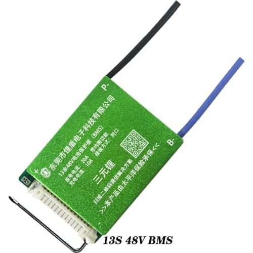 13S 48v 15A 20A 30A 40A 50A Li-ion Lithium Battery BMS 36V E-bike Lithium Battery Pack with Electric Bicycle E-bike 10S 36V BMS