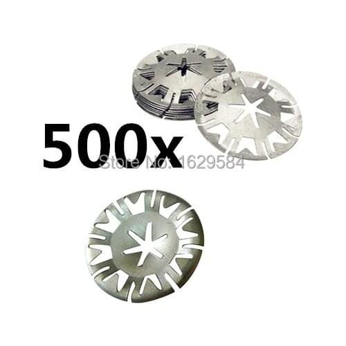 500 PCS INSULATION CLAMP METALL KLEMMSCHEIBE CLIPS N90335004, N90796501 FOR TRANSPORTER T4 T5 GOLF LUPO POLO