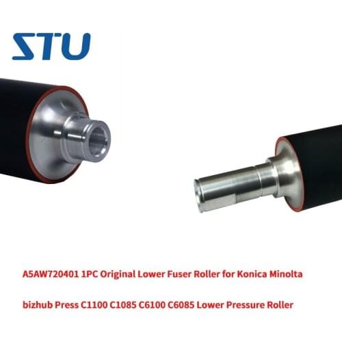 A5AW720401 1PC Original Lower Fuser Roller for Konica Minolta bizhub Press C1100 C1085 C6100 C6085 Lower Pressure Roller