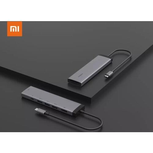 Xiaomi MIIIW 7 In 1 USB-C Hub Docking Station Adapter With 4K HDMI HD Display / 100W USB-C PD3.0 Power Delivery 3 * USB 3.0 /SD