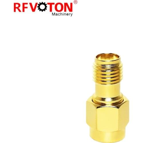 Free shipping 5pieces RF Coaxial Adapter RP-SMA male to SMA female jack Connector Adaptor