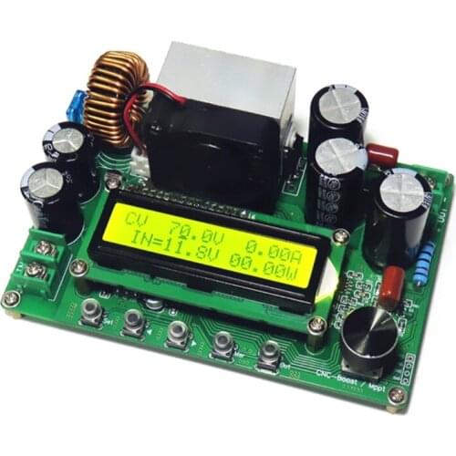 DPX800S DC-DC NC CV CC Booster Module Boost 12V~120V 0-15A Adjustable MPPT L38C