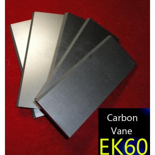 EK60 5X50X130MM Elmo Rietschle vacuum pump carbon vanes graphite vane,carbon plate
