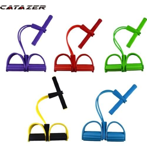 Fitness Resistance Bands Elastic Pull Ropes Exerciser Rower Belly Home Gym Sport Elastic Bands For Workout Fitness Equipment