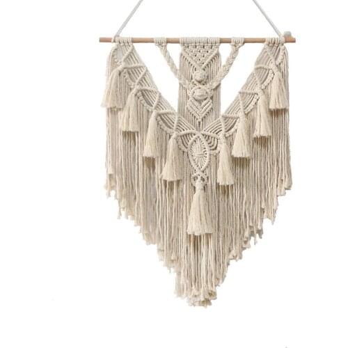 Tapestry Room Decor Wall Hanging Landscape Boho Hand-woven Pendant Macrame Witchcraft Home Decor Mural Tapestry Occult Gorgeous