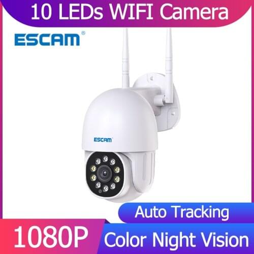 ESCAM 1080P HD Wifi IP Camera Outdoor WIFI Wireless PTZ Motion Detection Smart Home Security Camera Video CCTV Surveillance