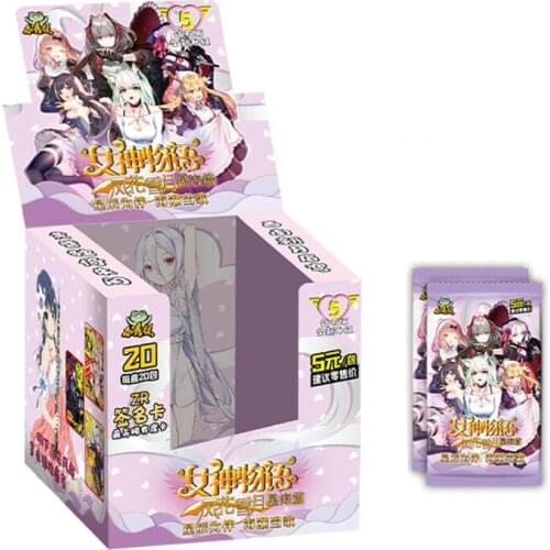 Goddess Story Collection Cards Child Kids Birthday Gift Game Cards Table Toys For Family Christmas