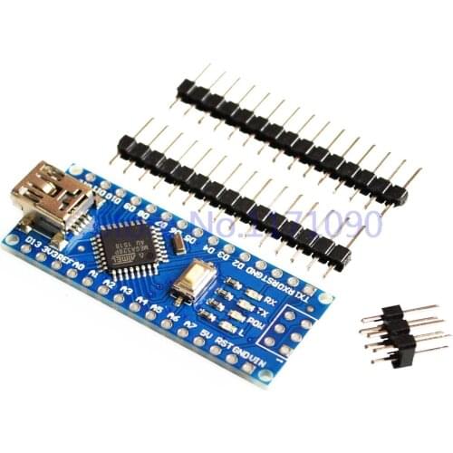 1PCS Nano 3.0 controller compatible with forarduino nano CH340 USB driver NO CABLE