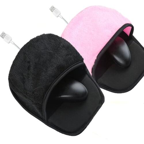 USB Heated Hand Warmer Mouse Pad Alfombrilla Ordenador With Wristguard Warm Winter Mouse Mat PC Laptop Mousepad USB Port Mauspad